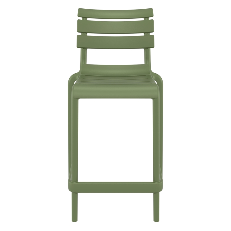 Compamia Helen Counter Stool in Olive Green finish