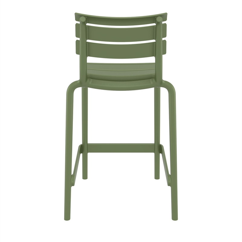 Compamia Helen Counter Stool in Olive Green finish