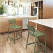 Compamia Helen Counter Stool in Olive Green finish