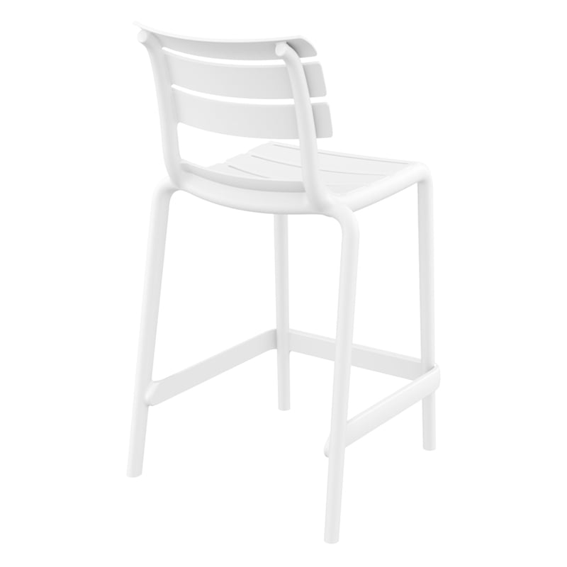 Compamia Helen Counter Stool in White finish