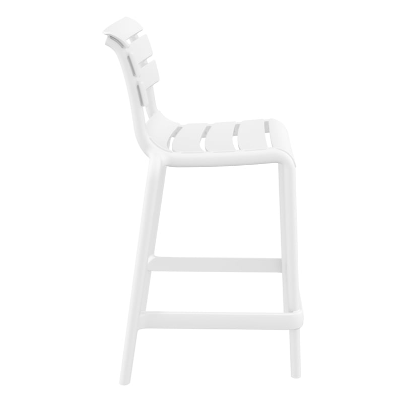 Compamia Helen Counter Stool in White finish