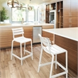 Compamia Helen Counter Stool in White finish