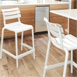 Compamia Helen Counter Stool in White finish