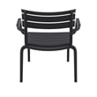 Compamia Paris Outdoor Club Lounge Chair in Black finish