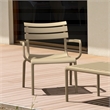 Compamia Paris Outdoor Club Lounge Chair in Taupe finish