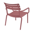 Compamia Paris Outdoor Club Lounge Chair in Marsala finish