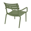 Compamia Paris Outdoor Club Lounge Chair in Olive Green finish