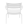 Compamia Paris Outdoor Club Lounge Chair in White finish