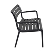 Compamia Paris Outdoor Bench Black