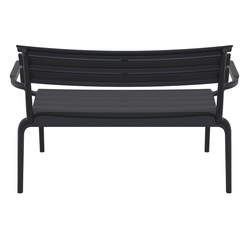 Compamia Paris Outdoor Bench Black