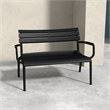 Compamia Paris Outdoor Bench Black