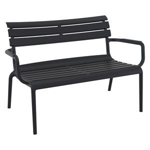 Compamia Paris Outdoor Bench Black