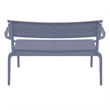 Compamia Paris Outdoor Bench Dark Gray
