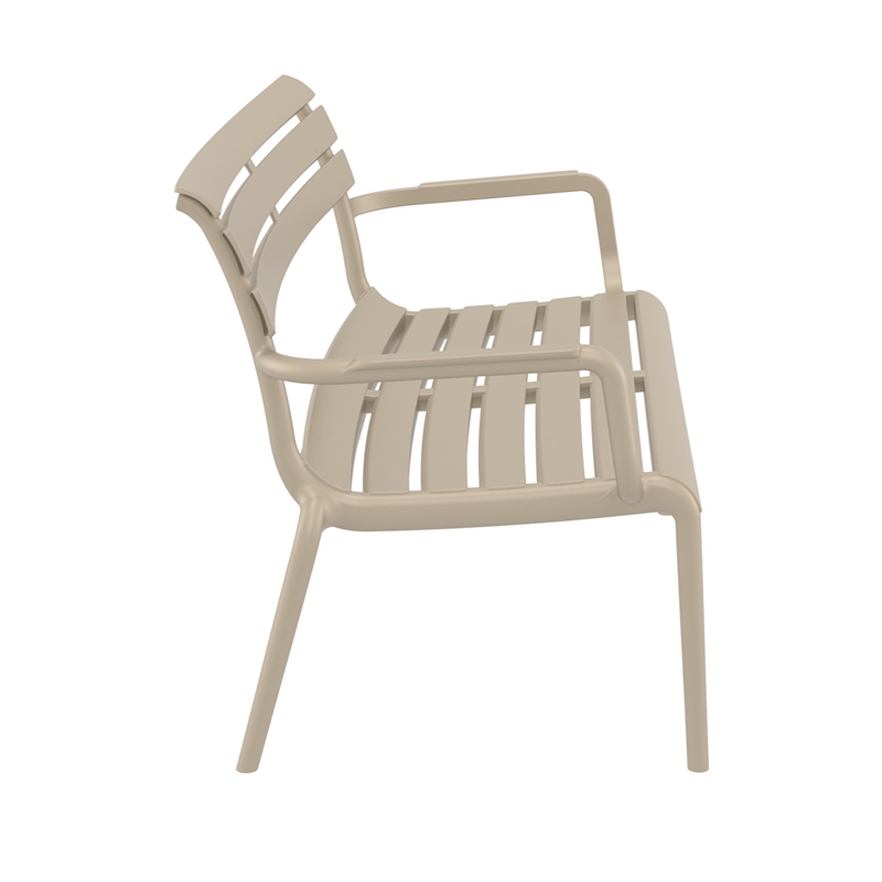 Compamia Paris Outdoor Bench Taupe