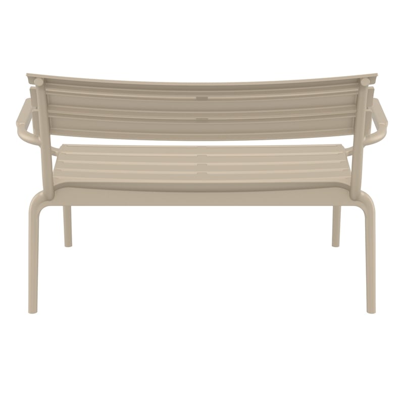 Compamia Paris Outdoor Bench Taupe