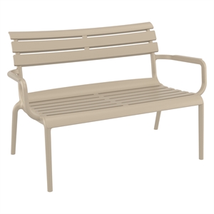 Compamia Paris Outdoor Bench Taupe