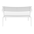 Compamia Paris Outdoor Bench in White finish