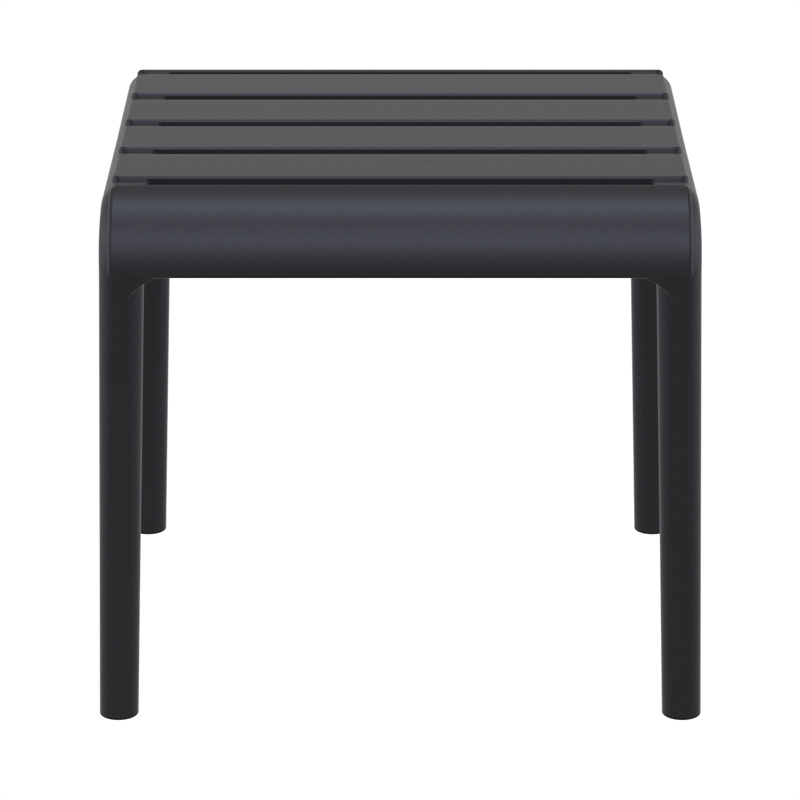 Compamia Paris Outdoor Side Table in Black finish