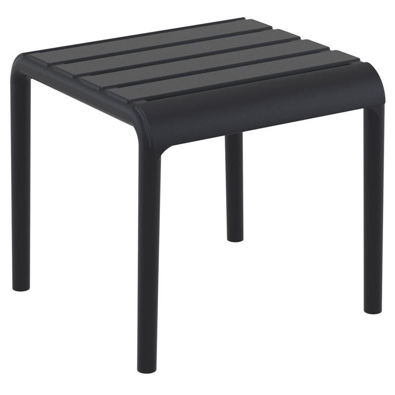 Compamia Paris Outdoor Side Table in Black finish