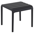 Compamia Paris Outdoor Side Table in Black finish