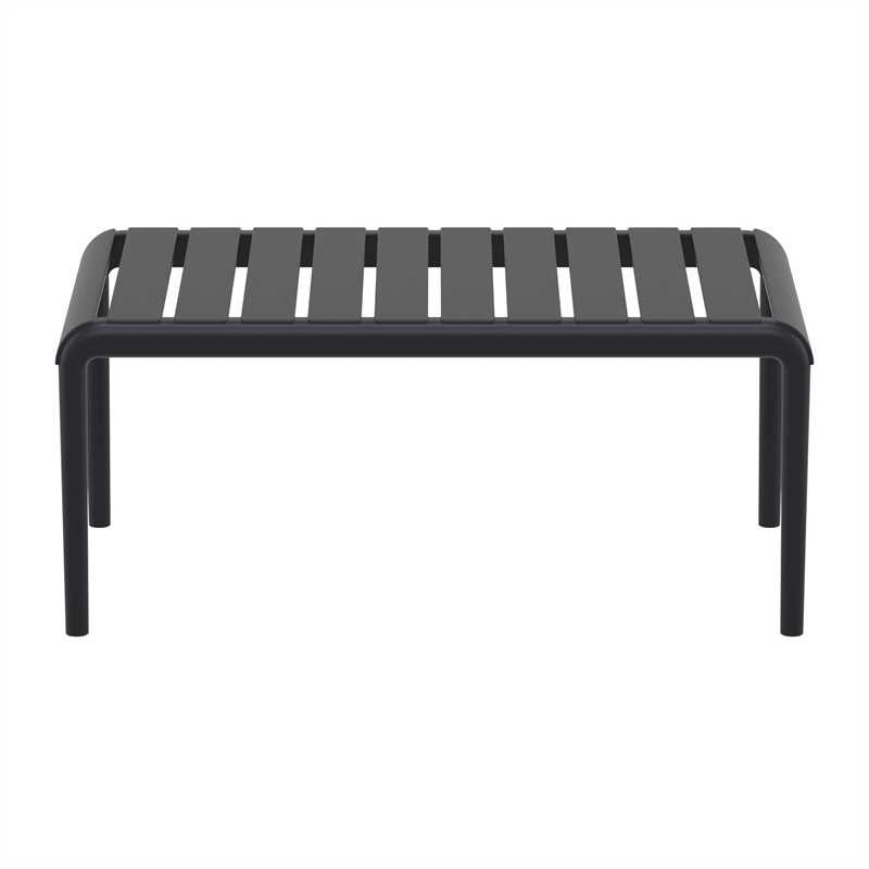 Compamia Paris Outdoor Coffee Table in Black finish