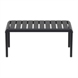 Compamia Paris Outdoor Coffee Table in Black finish