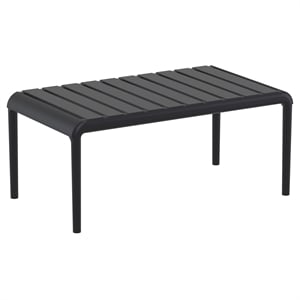 Compamia Paris Outdoor Coffee Table in Black finish