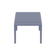 Paris Outdoor Coffee Table in Dark Gray finish