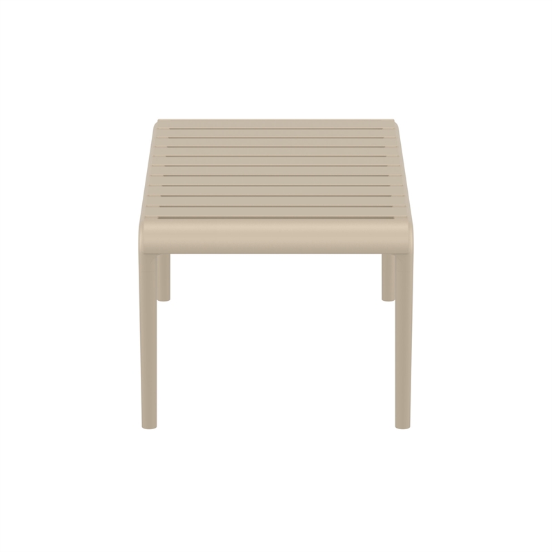 Compamia Paris Outdoor Coffee Table in Taupe finish