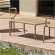 Compamia Paris Outdoor Coffee Table in Taupe finish