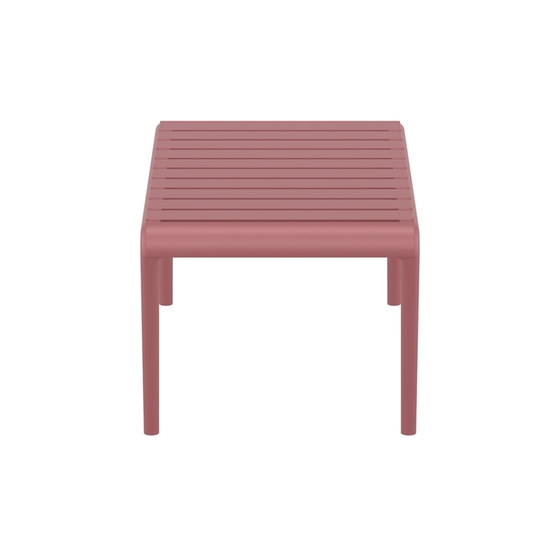 Compamia Paris Outdoor Coffee Table in Marsala finish