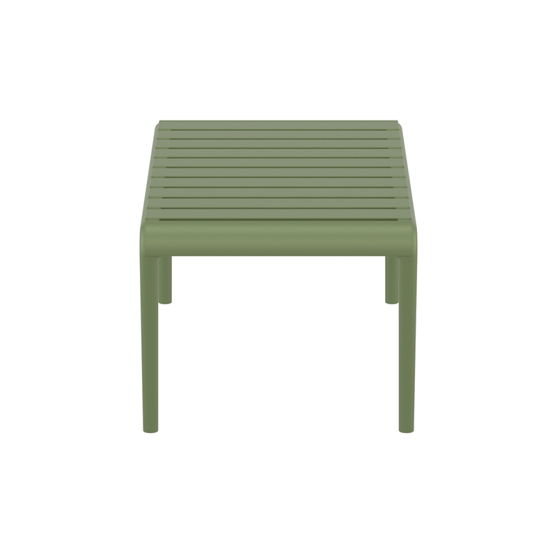 Compamia Paris Outdoor Coffee Table in Olive Green finish