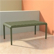 Compamia Paris Outdoor Coffee Table in Olive Green finish