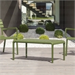 Compamia Paris Outdoor Coffee Table in Olive Green finish