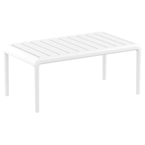 Compamia Paris Outdoor Coffee Table in White finish