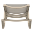 Compamia Rio Sling Chaise in Taupe Frame Taupe Sling