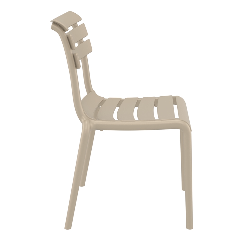 Compamia Helen Resin Outdoor Chair in Taupe