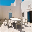 Compamia Helen Resin Outdoor Chair in Taupe