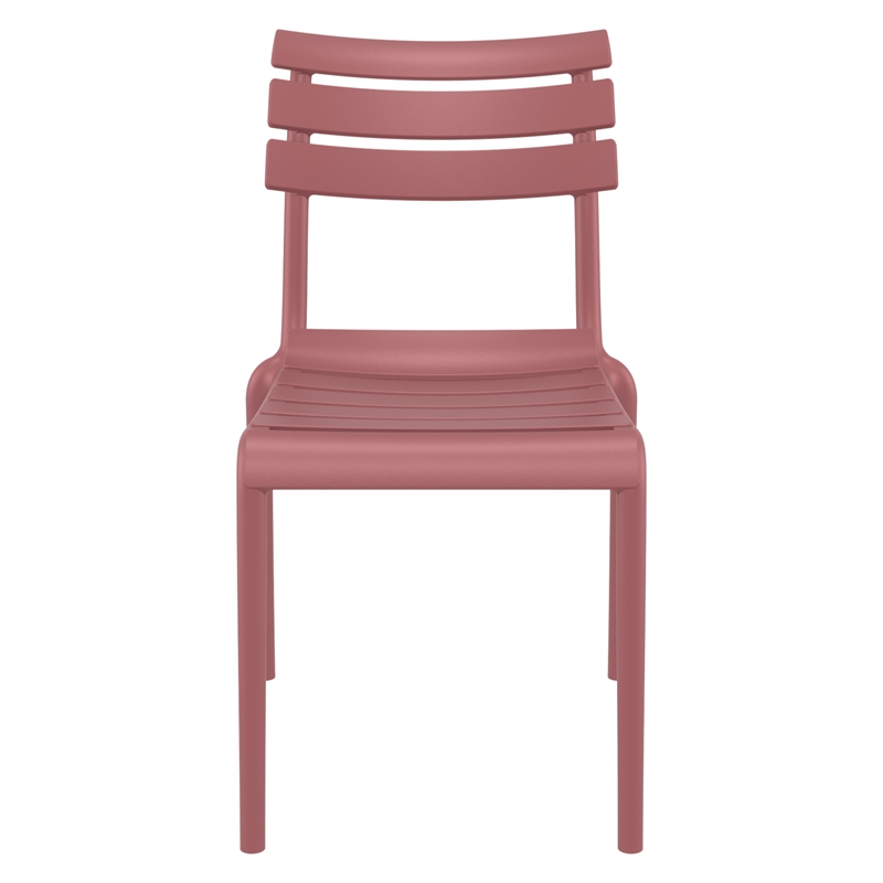 Compamia Helen Resin Outdoor Chair in Marsala Finish