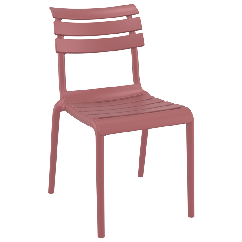 Compamia Helen Resin Outdoor Chair in Marsala Finish