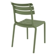 Compamia Helen Resin Outdoor Chair in Olive Green Finish