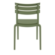 Compamia Helen Resin Outdoor Chair in Olive Green Finish