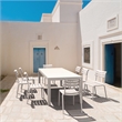 Compamia Helen Resin Outdoor Chair in White
