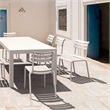 Compamia Helen Resin Outdoor Chair in White