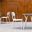 Compamia Helen Resin Outdoor Chair in White
