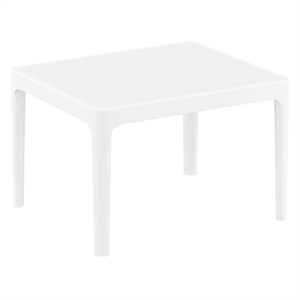 Compamia 24&quot Sky Side Table in White