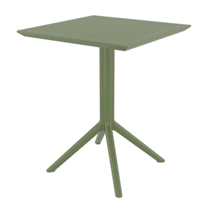 Compamia 24&quot Sky Side Table in Olive Green
