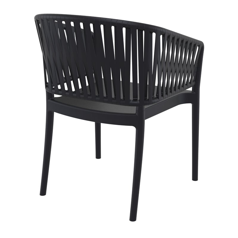 Compamia Portofino ArmChair in Black