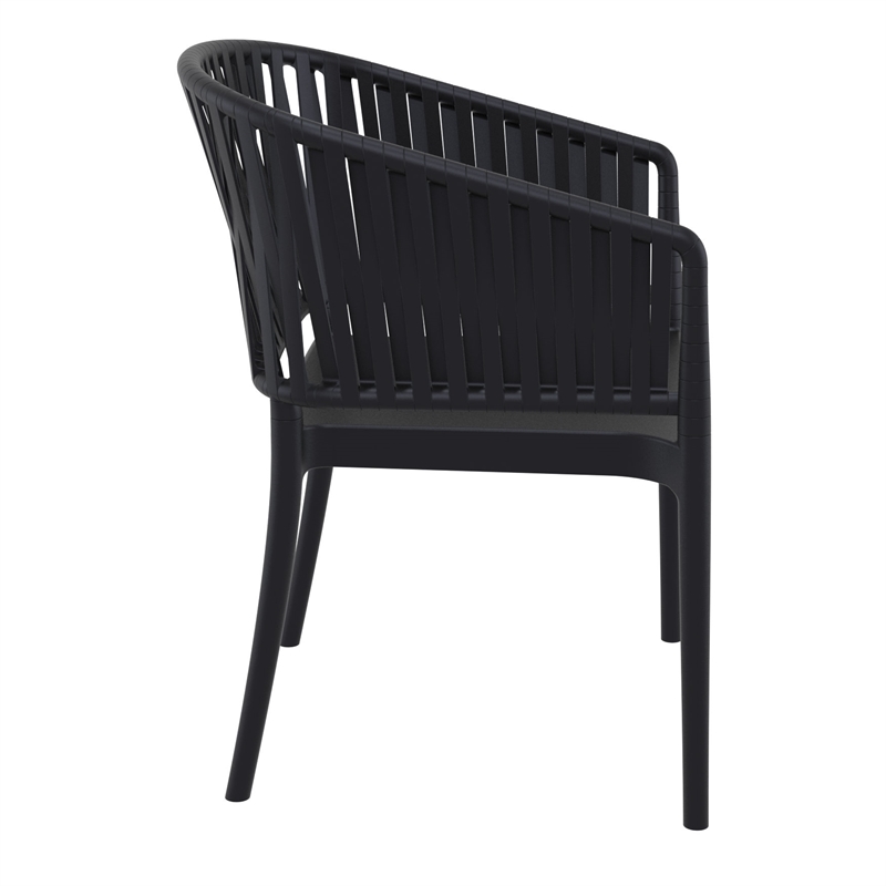 Compamia Portofino ArmChair in Black