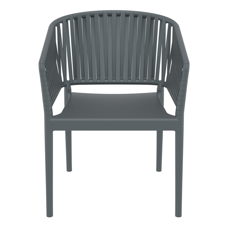 Compamia Portofino ArmChair in Dark Gray